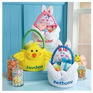 FREE Shipping at Lillian Vernon Plus Personalize Your Easter Basket!