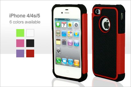 EverSave: Armor Hybrid Shockproof Case for iPhone 4/4S/5 Only $11.99 Including Shipping!  Ends 7/28