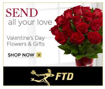 FTD.com ~ Valentine’s Day Flowers!