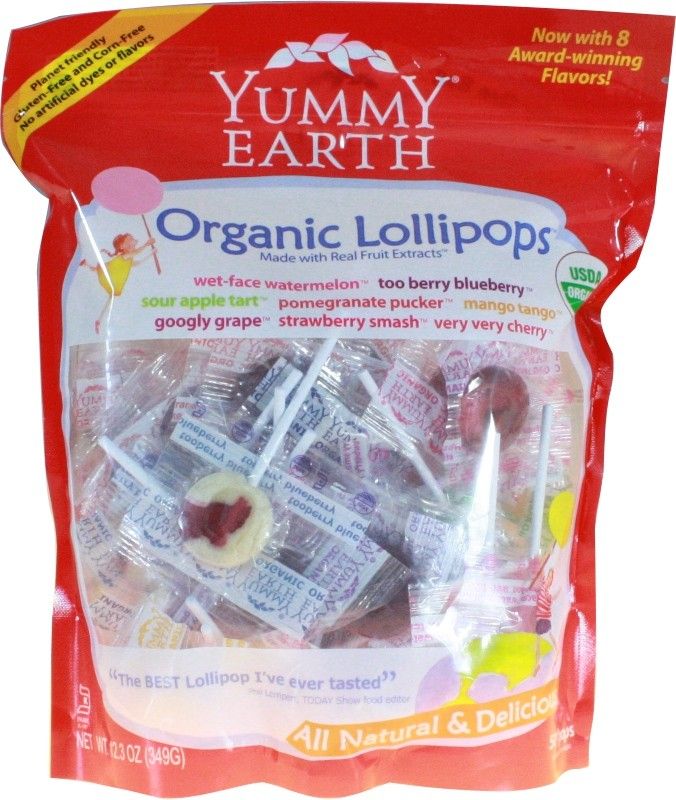 Yummyearth Lollipops