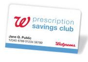 Walgreens Prescription Savings Club ~ Sign Up!