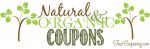 Coupons for Natural and Organic Products ~ **HUGE LIST**