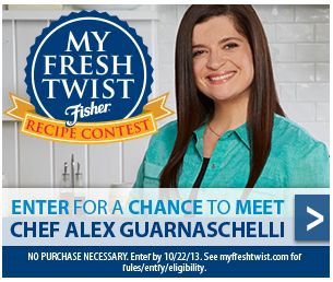 Fisher Nuts ~ My Fresh Twist Recipe Contest!  Ends 10/22/13