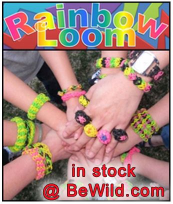 Rainbow Loom Rubber Band Bracelets ~ In Stock Now!