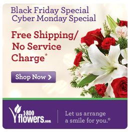 1800Flowers.com ~ FREE Shipping & No Service Charge on Select Flowers and Gifts with Discount Code!  Ends 12/2