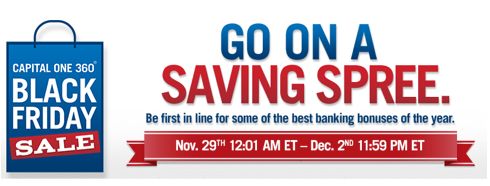 Open a Checking Account with Capital One 360; Get $125 FREE Money ~ Ends Monday 12/2