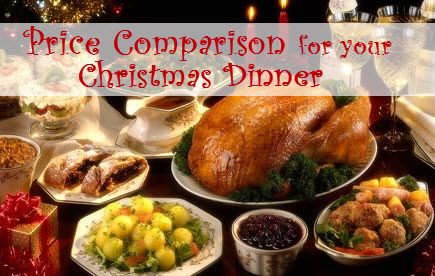 Price Comparison for Your Christmas Dinner ~ Week of 12/23