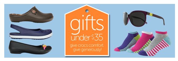 Great Gifts Under $35 at Crocs.com + FREE Shipping Upgrade*!