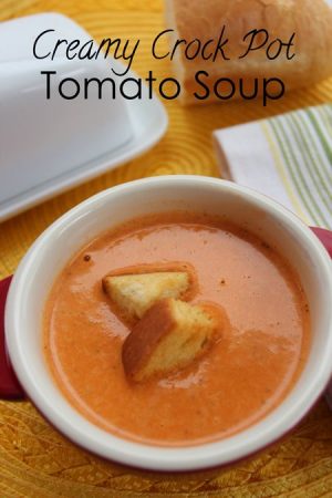 Creamy-Crock-Pot-Tomato Soup Recipe