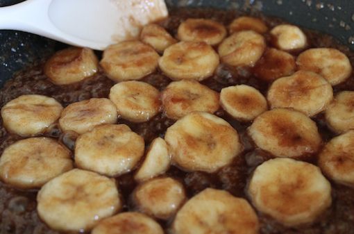 Banana Pudding Caramelizing
