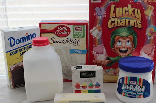 Lucky Charms Cupcakes Ingredients 3-4