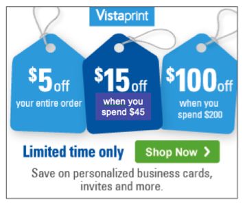 Vistaprint Buy More Save More Event!  Ends TODAY 4/1