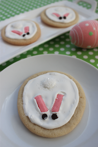 Easter Recipes ~ Easter Bunny Cookies
