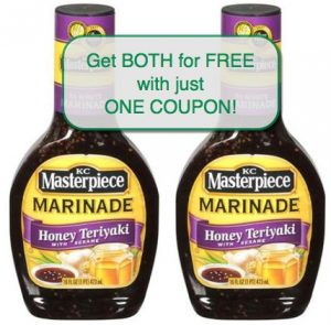 Hot Deal Shown Today on Fox! {Two FREE KC Masterpiece Marinade 16 oz!}