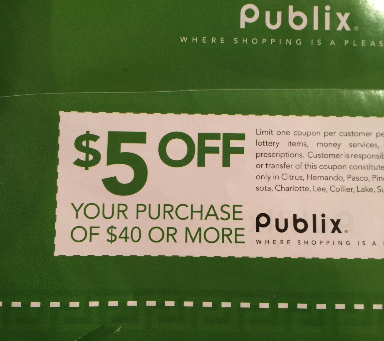 Extra Coupons in Today's Newspaper, Sunday 6/29/14 {Tampa 5/40 Publix