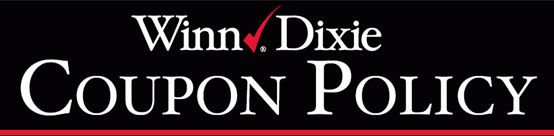 Winn Dixie Coupon Policy (Updated 9/28/14)