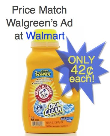 Hot Deal Shown Today on Fox! {Arm & Hammer Laundry Detergent Only $.42 Cents Each!}