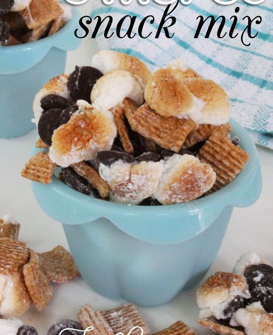 Ooey Gooey S'mores Snack Mix is a Hit Every TIme!