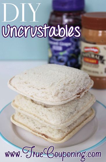 School Lunch Idea: DIY Uncrustables Recipe
