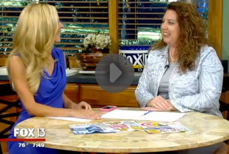 Fox 13 Savings Segment ~ Learn What to Buy in August or NOT!