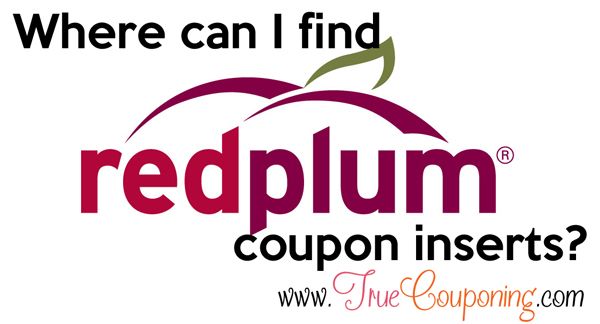 Where can I get RedPlum coupon inserts?
