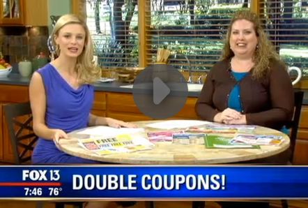 Fox 13 Savings Segment ~ Learn the Shopping Strategy for Kmart Double Coupon Event!