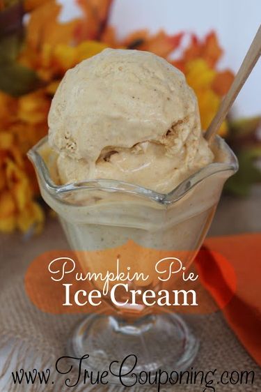 Pumpkin Pie Ice Cream 9-23