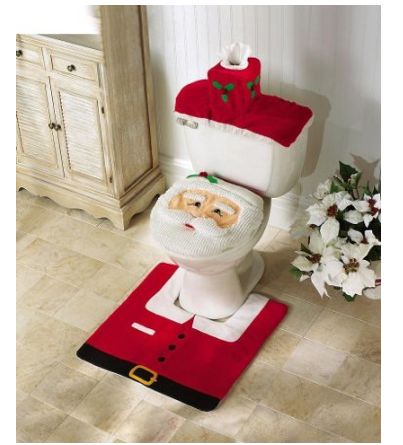 Santa Holiday Bathroom Set just $9.81, Shipped FREE