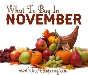 When Where How to Buy in November