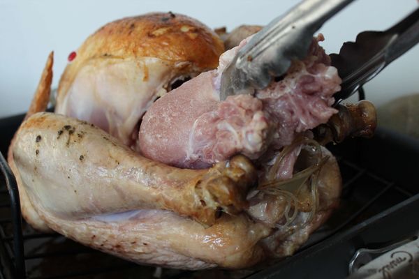 Frozen-Turkey-remove-after-partially-cooked