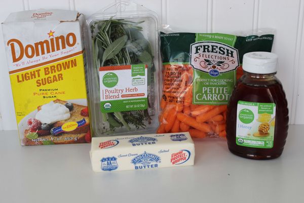 Honey-Glazed-Baby-Carrots-recipe-Ingredients