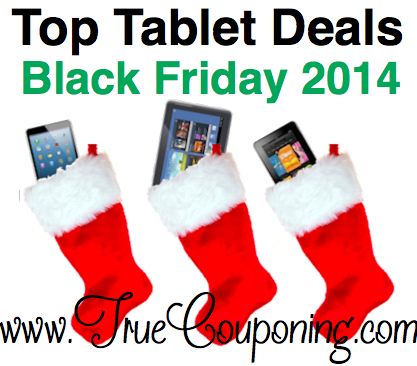 2014 Best Black Friday Deals ~ Tablets {Price Comparison Cheat Sheet}