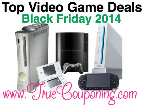 2014 Best Black Friday Deals ~ Video Games {Price Comparison Cheat Sheet}