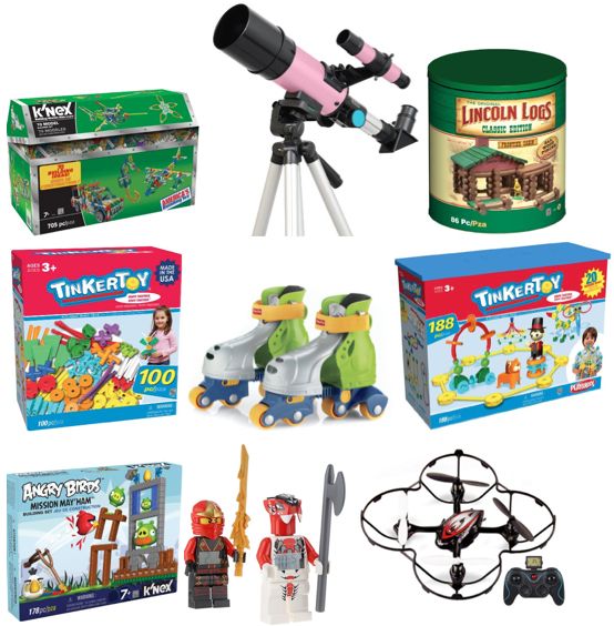 Amazon Lightning Toy Deals for NOVEMBER 24 ~ K’NEX, Lincoln Logs, Tinkertoys and More!