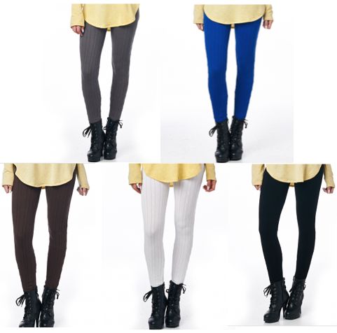 Solid Cable Knit Leggings $5.99 ~ FREE Shipping wyb 3 Pair!