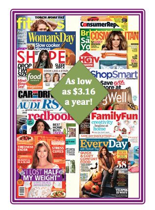 CHEAP Magazine Subscriptions as Low as $3.16 a Year!