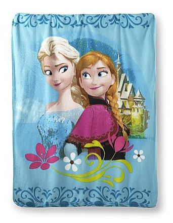 Disney Frozen Fleece Throw with Anna & Elsa $5.66, FREE Shipping to Store!