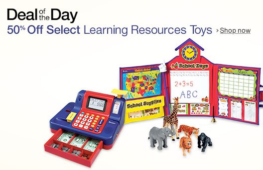 50% Off Select Learning Resource Toys on Amazon TODAY 11/20!