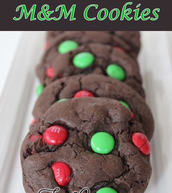 The Best M&M Christmas Cake Mix Cookies For Easy Treats