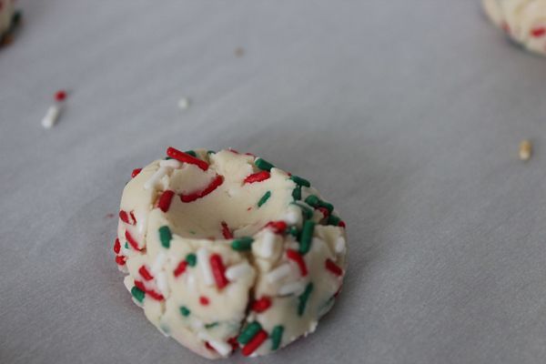 Christmas-Thumbprint-Cookies-In-Process