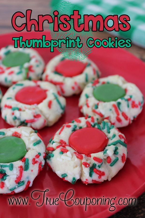 Christmas Thumbprint-Cookies