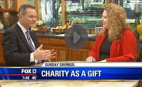 Fox 13 Savings Segment ~ Giving Gifts That Give Back!