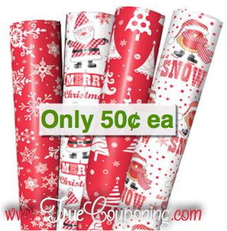 Fox Deal of the Week! Two Rolls of SUPER CHEAP Wrapping Paper!! {Only One Easy Coupon!}