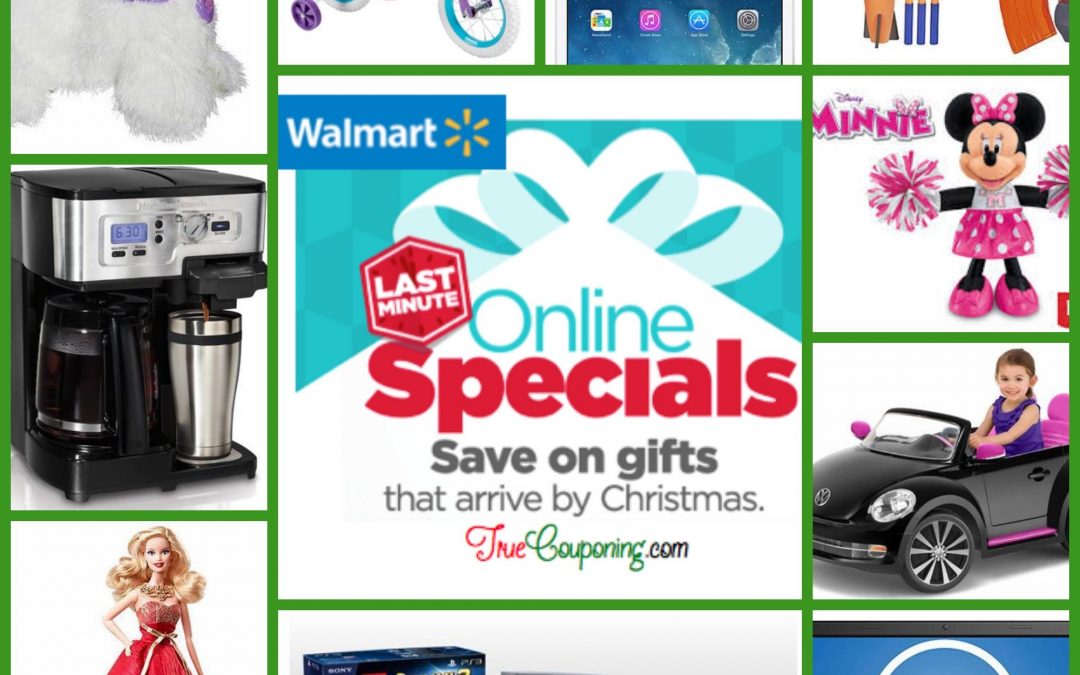 Walmart: Last Minute Online Gifts that Arrive in Time for Christmas!