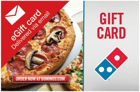 Save $10 on $50 Dominoes Gift Card! Ends 12/6