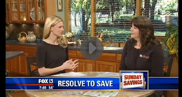 Fox 13 Savings Segment ~ Ways to Save More Money This Year (even without using coupons)!