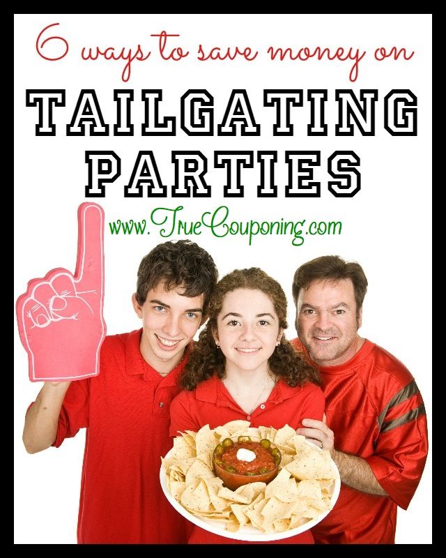Save Money on Tailgating Parties
