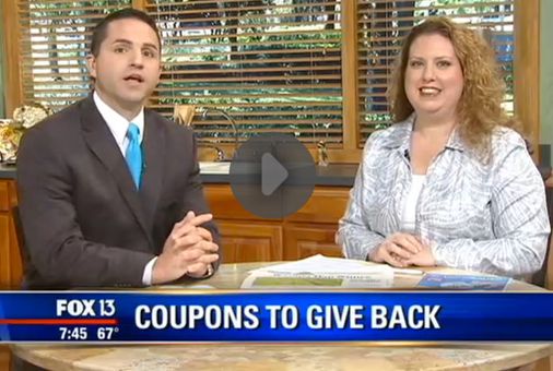 Be a Difference Maker by Donating from Your Stockpile ~ Fox 13 Savings Segment