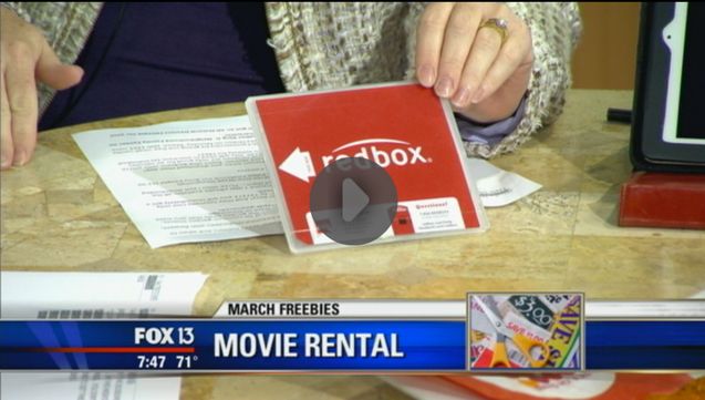 Fox 13 Savings Segment ~ March FREEbies!