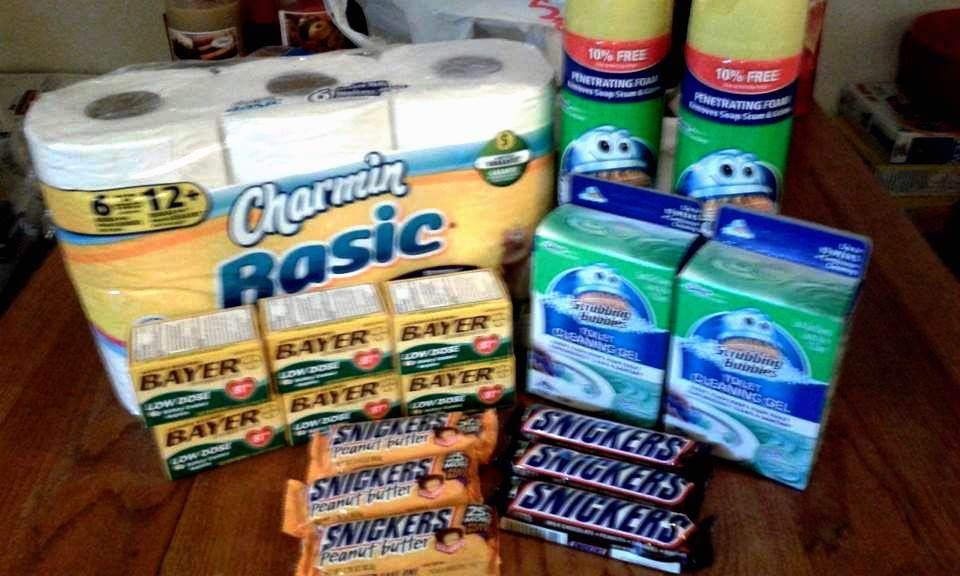 A True Couponing Testimonial from Sage W.! He got all of this for FREE!